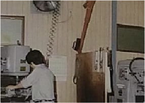 『1978年に設備したNCフライス盤』の画像