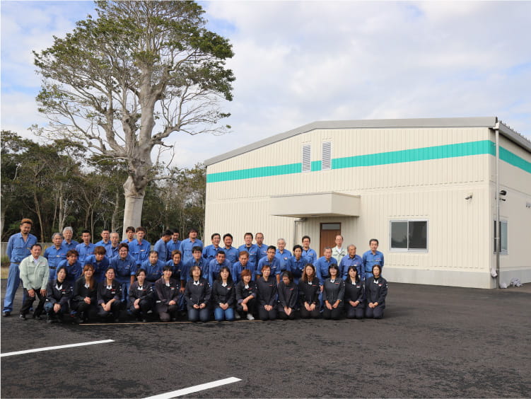 社員の集合写真