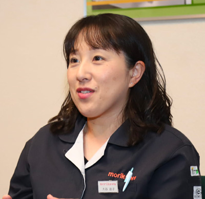 株式会社森川製作所 代表取締役 大谷 法子